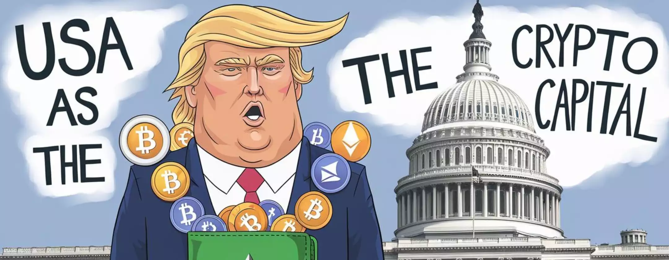 Donald Trump vuole trasformare gli USA nella capitale delle criptovalute