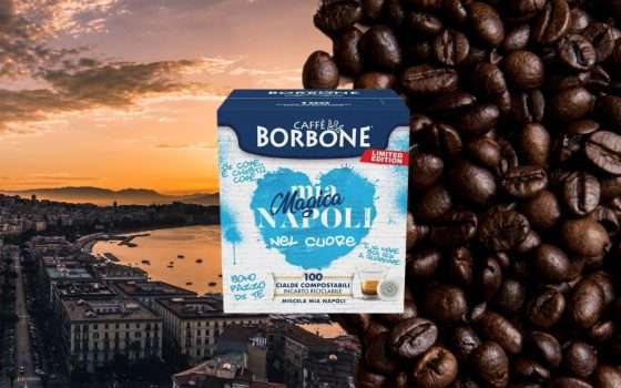 Espresso Napoletano a casa con le Cialde Caffè Borbone a 0,14€