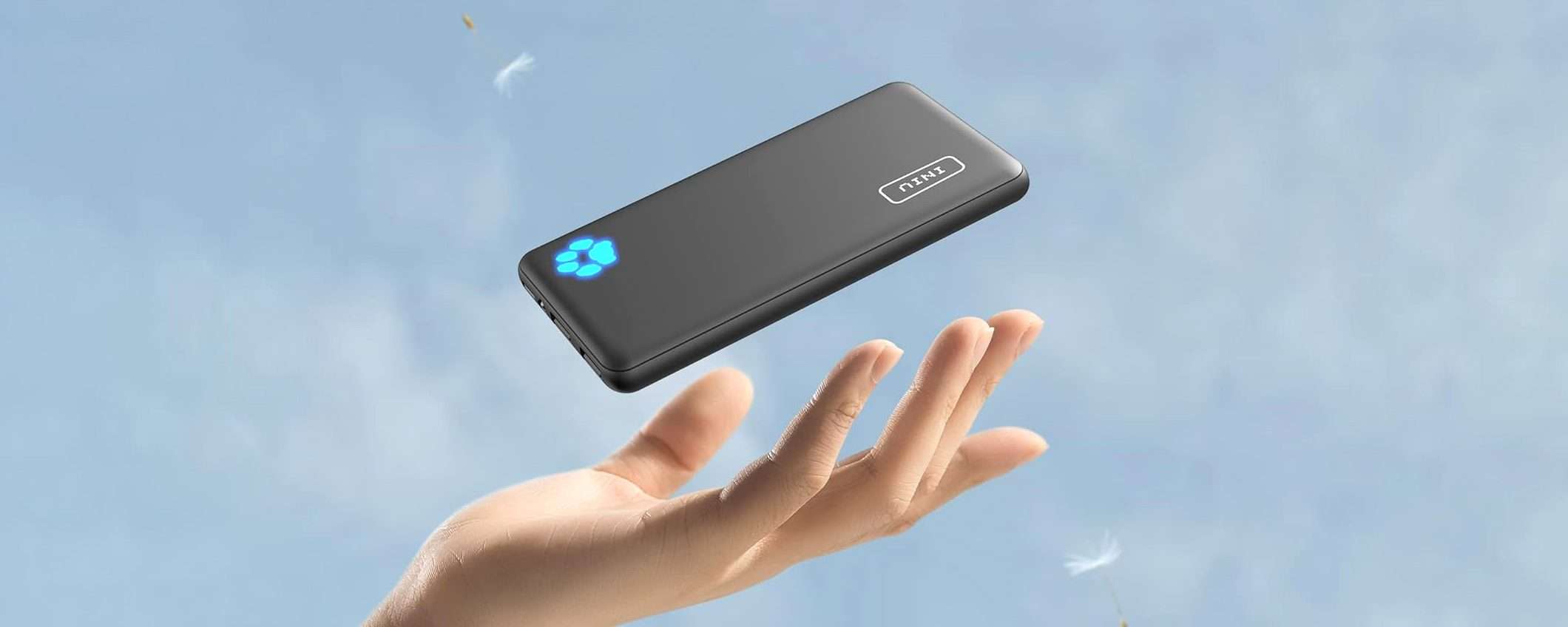 Il powerbank 10000 mAh più sottile è a PREZZO STRACCIATO