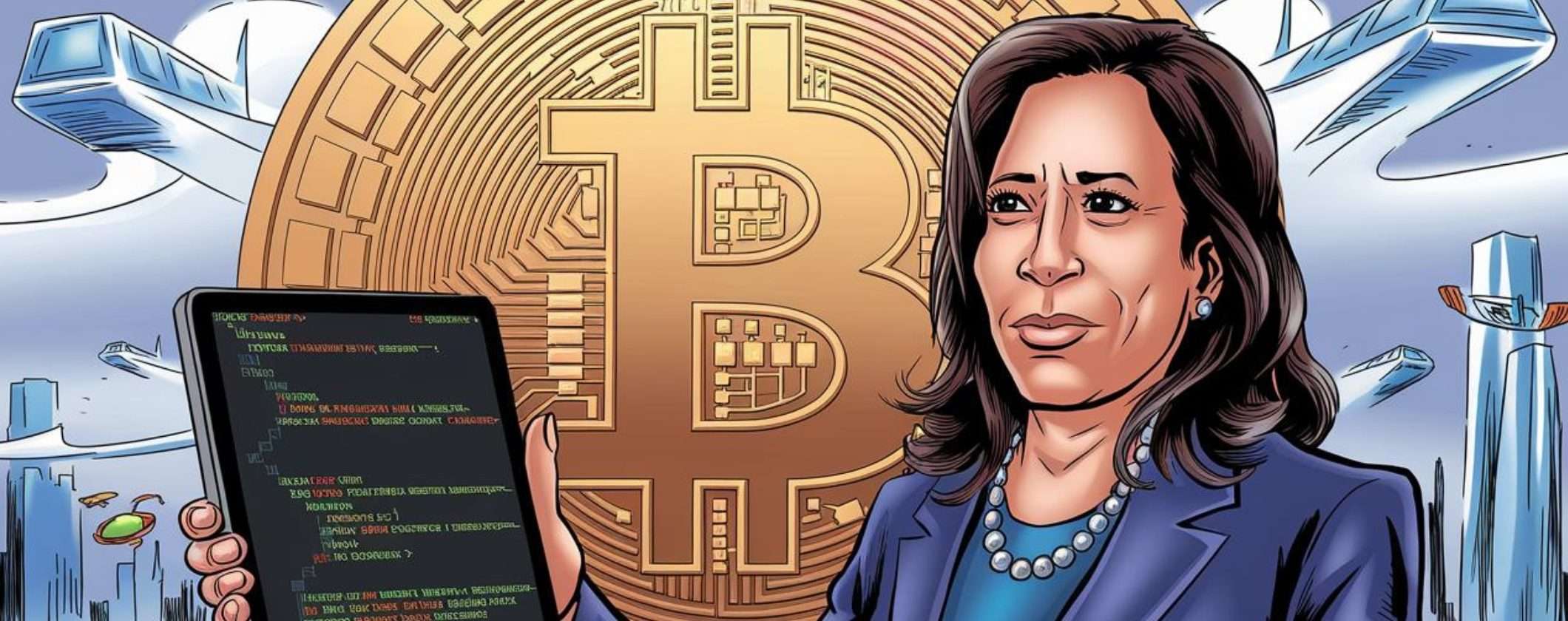 Kamala Harris: obiettivo primato USA nella Blockchain