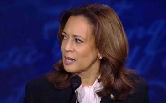 L'orecchino di Kamala Harris e la teoria del complotto