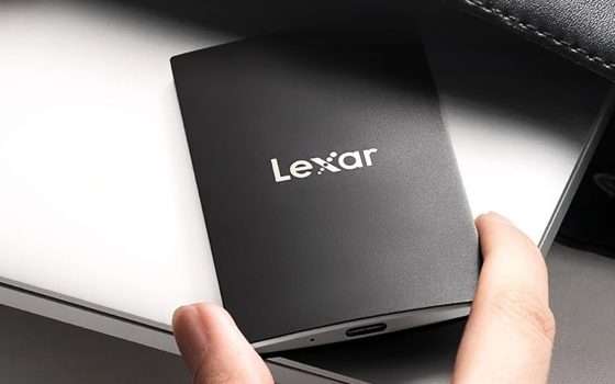 SSD esterno da 1 TB: SUPER OFFERTA su Lexar SL500