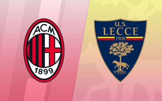 Come vedere Milan-Lecce in streaming dall'Italia e dall'estero