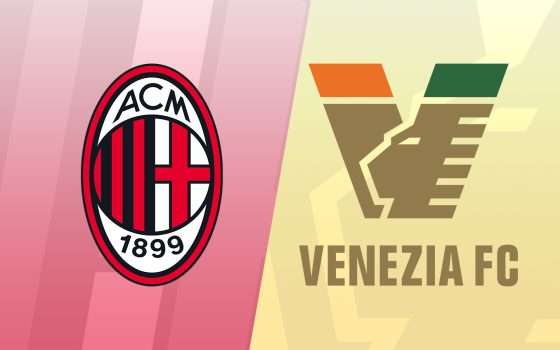 Come vedere Milan-Venezia in streaming dall'Italia e dall'estero