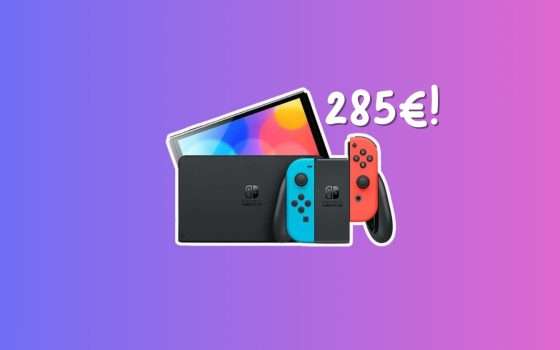 Nintendo Switch OLED a 285€ è un regalo eBay