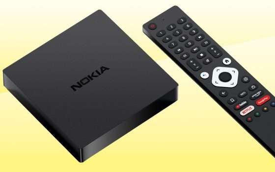 MINIMO STORICO per lo streaming box di Nokia con Android TV