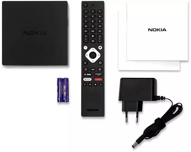 Nokia Streaming Box 8000: il contenuto della confezione