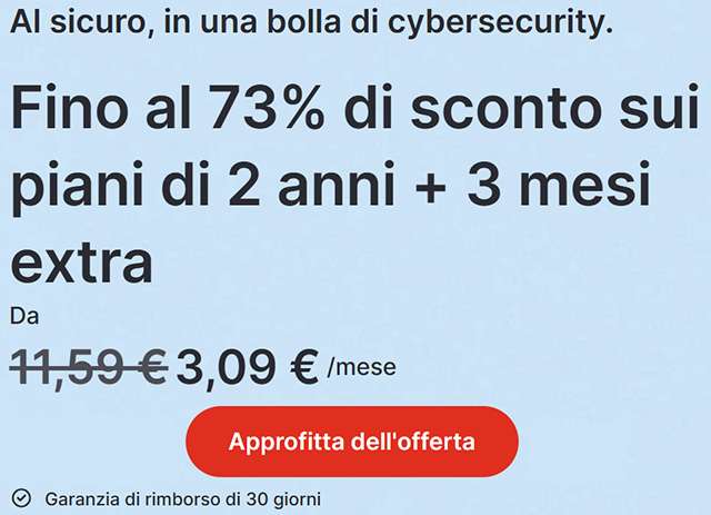 La nuova promozione di NordVPN