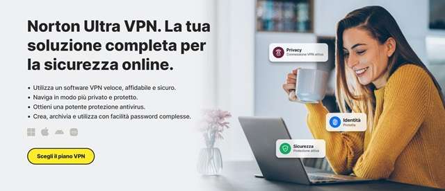 norton ultra vpn panoramica