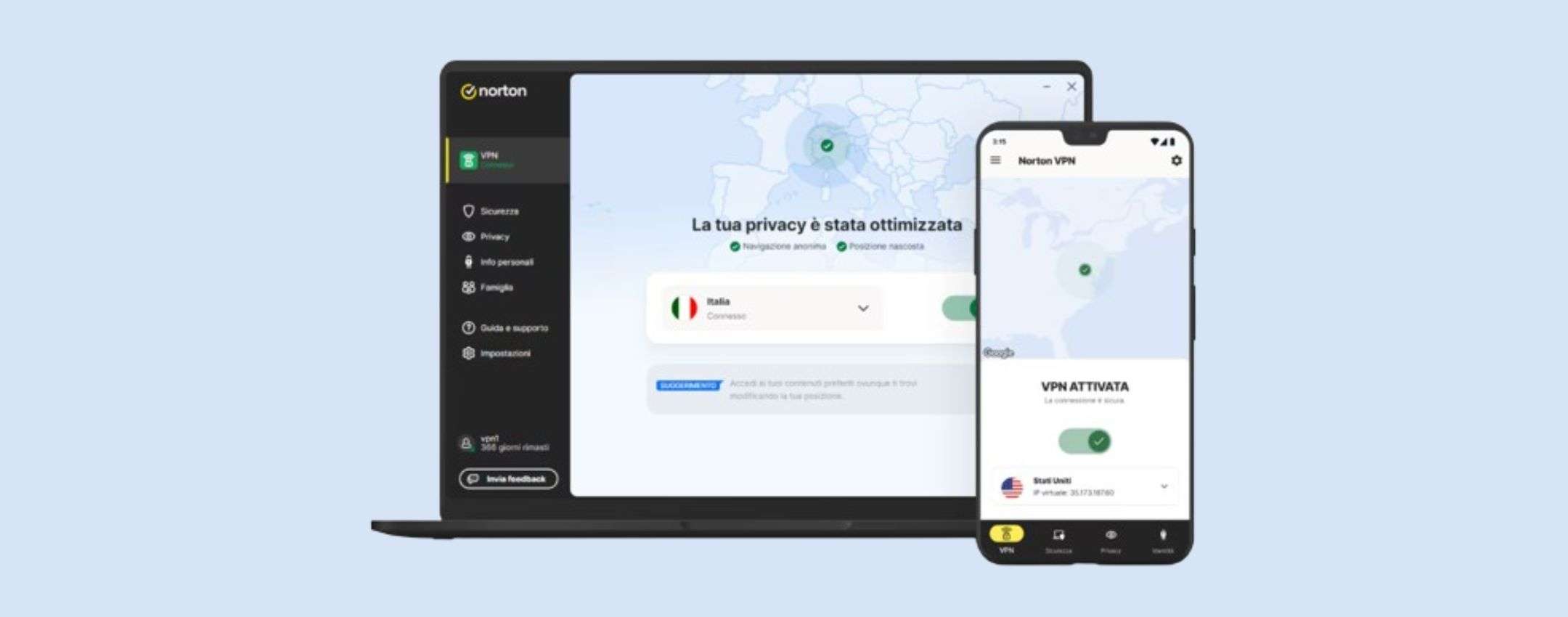 norton ultra vpn piattaforma