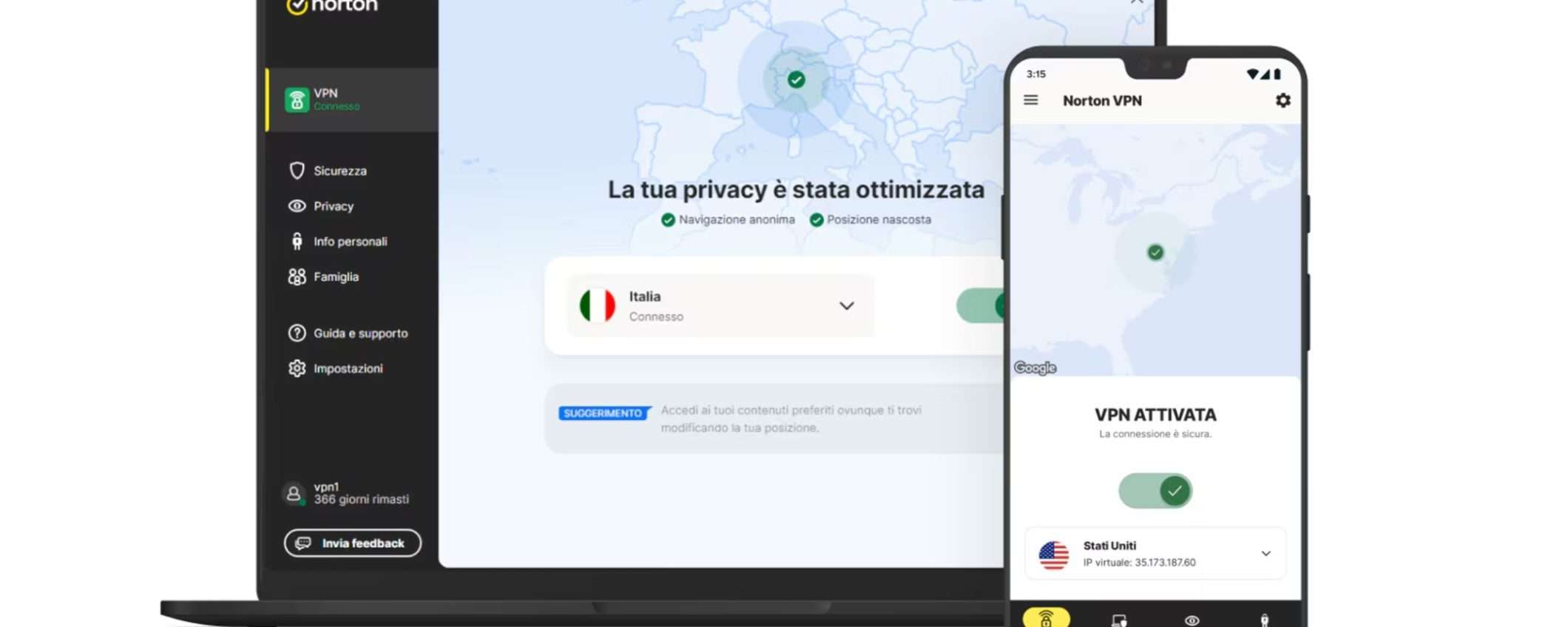 Norton Ultra VPN: sicurezza e privacy senza limiti da 2,5 €/mese