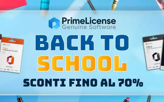 PrimeLicense Back-to-School: software in super sconto