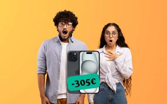 Scegli iPhone 15 128GB: su eBay SUPER SCONTO di 305€