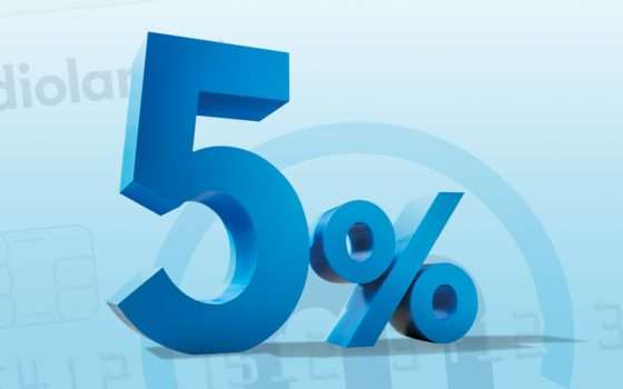 Offerta: 5% annuo lordo su vincoli a 6 mesi, svincoli quando vuoi