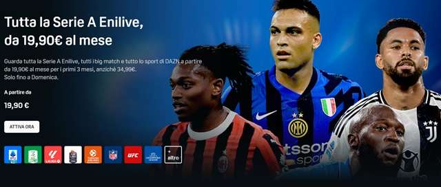 serie a offerta dazn