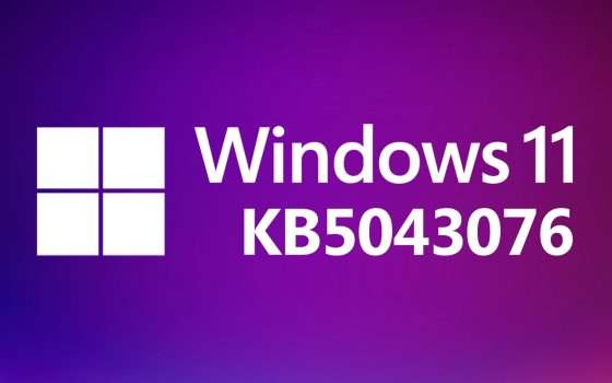 Windows 11 KB5043076 in download: le novità dell'aggiornamento