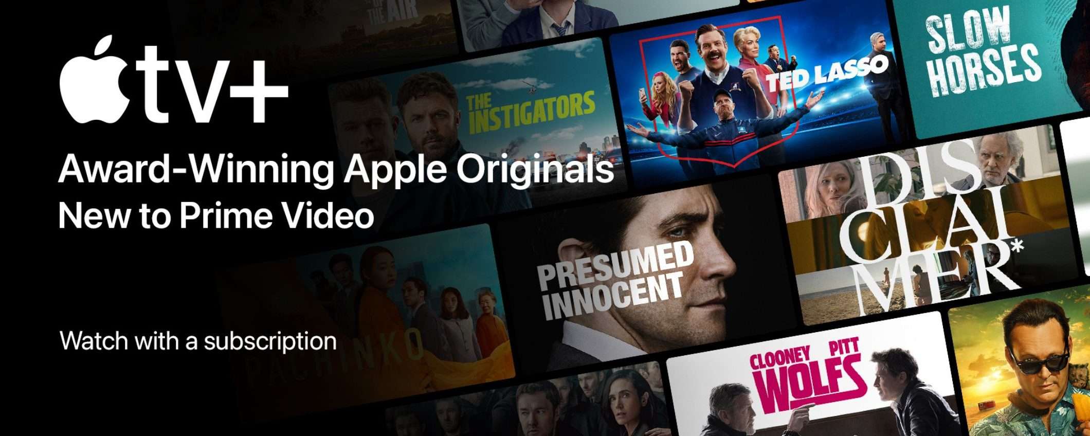 Apple TV+ disponibile per gli abbonati Amazon Prime Video