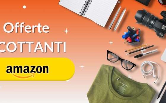 10 occasioni su Amazon: la settimana inizia con sconti fino al 65%