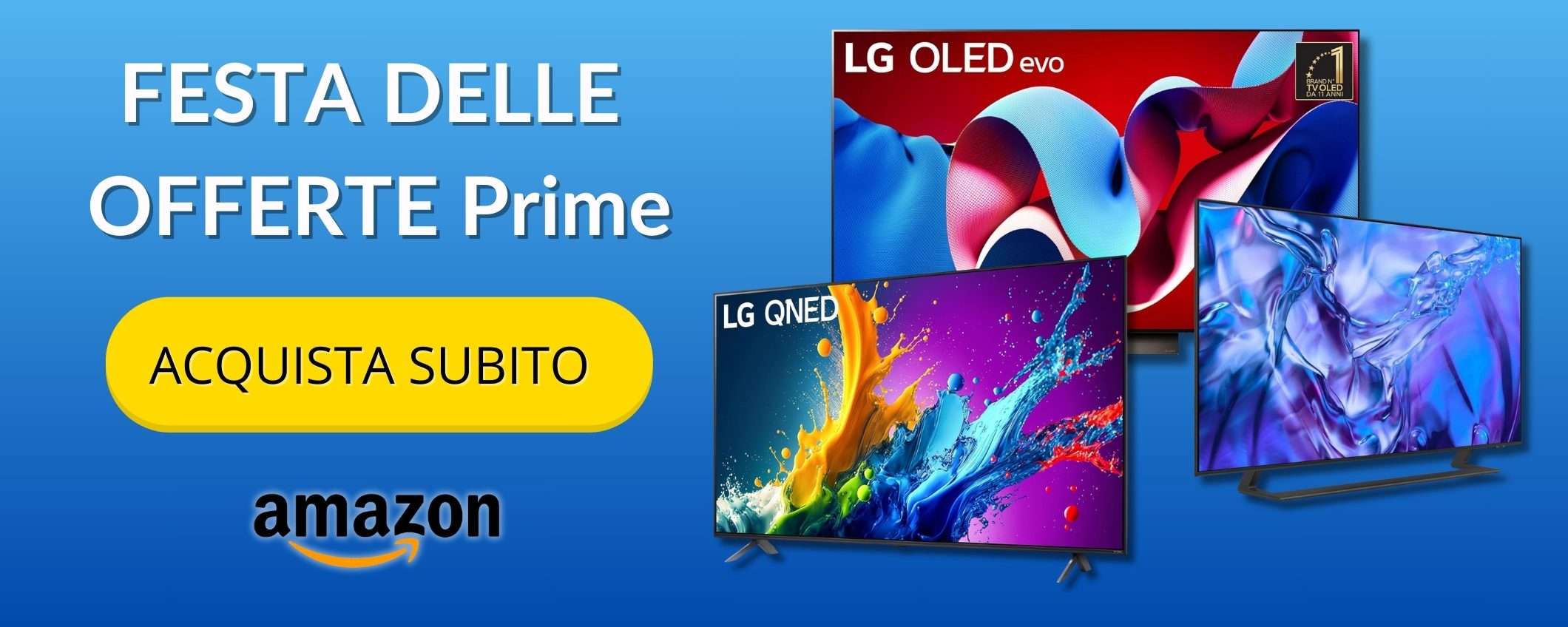 Festa delle Offerte Prime 2024: le migliori SMART TV in offerta