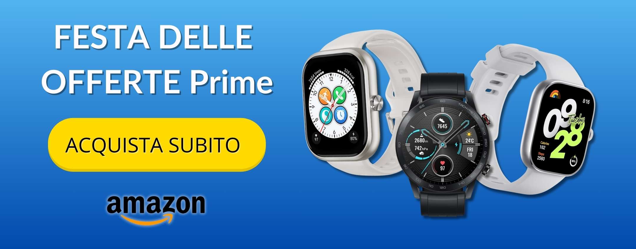 Festa delle Offerte Prime 2024: i migliori smartwatch a prezzi stracciati