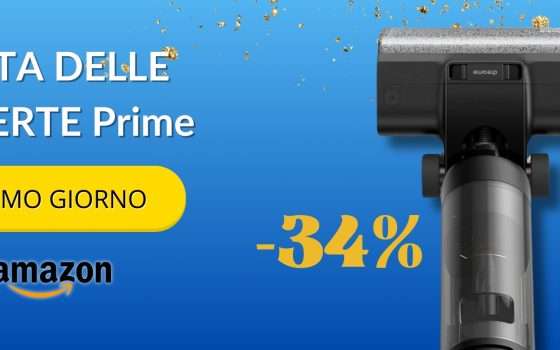 dreame H12 Pro che in una passata aspira e lava, occasione sconto