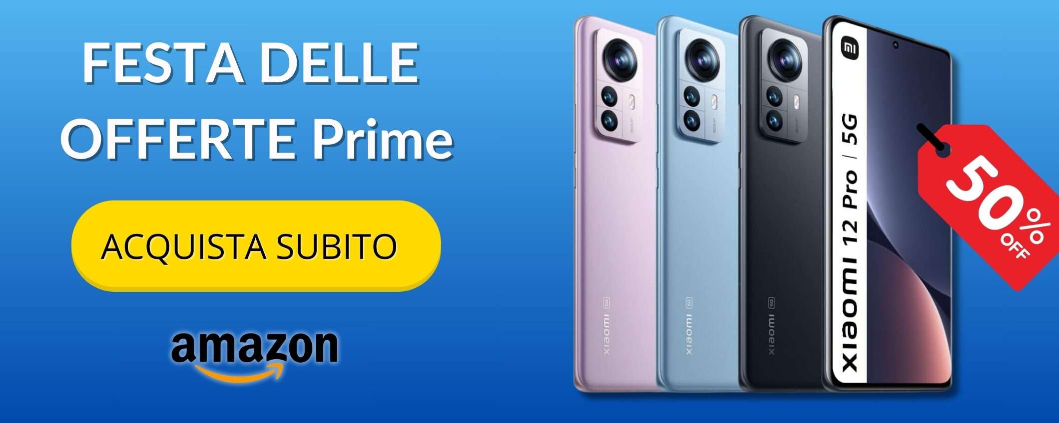 Xiaomi 12 Pro: crolla il prezzo del 50% alla Festa delle Offerte Prime 2024