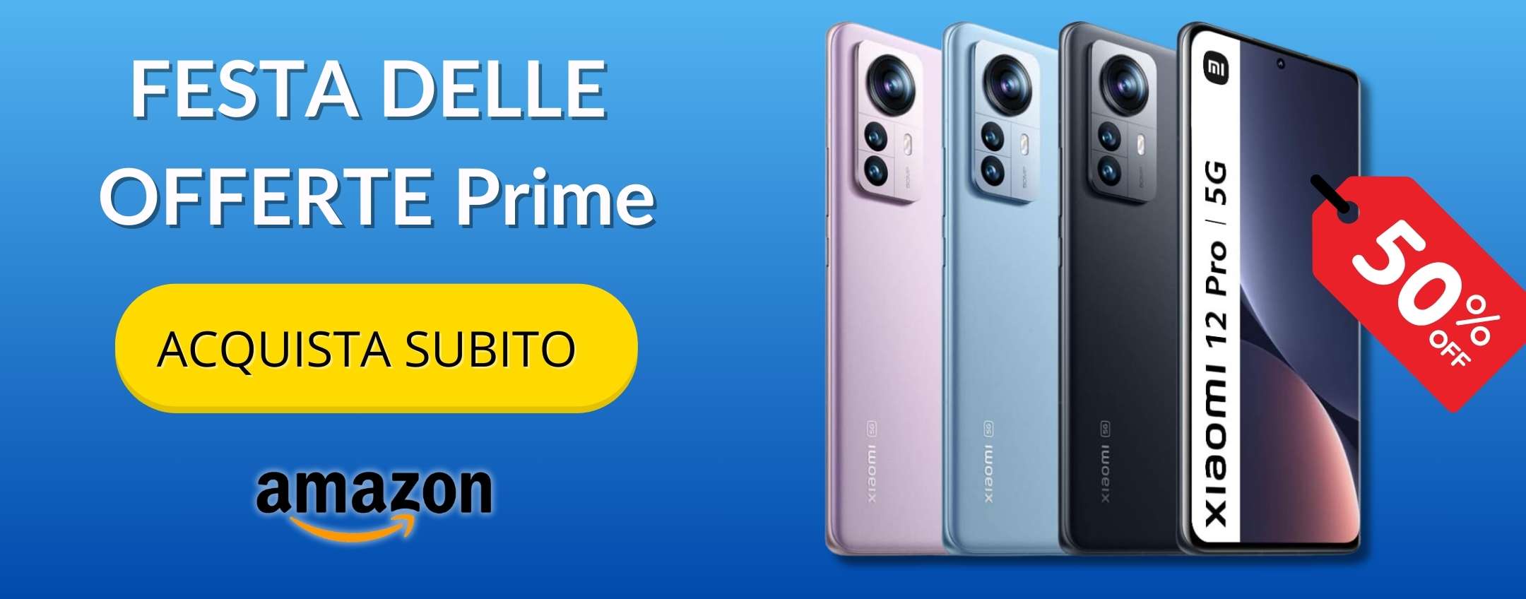 Xiaomi 12 Pro: crolla il prezzo del 50% alla Festa delle Offerte Prime 2024