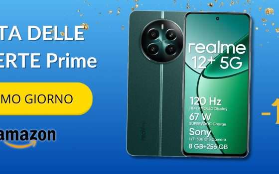 realme 12+ 5G non solo bellissimo ma anche potente: 227€ ed è tuo