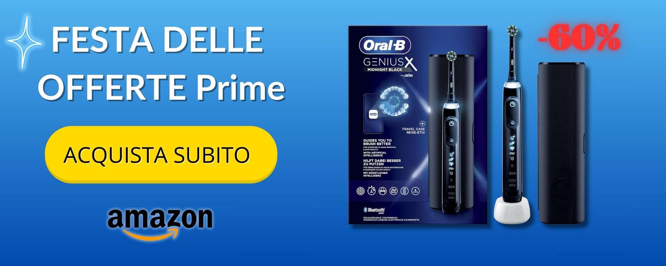 Oral-B Genius X e dici addio al dentista, oggi costa il 60% in meno