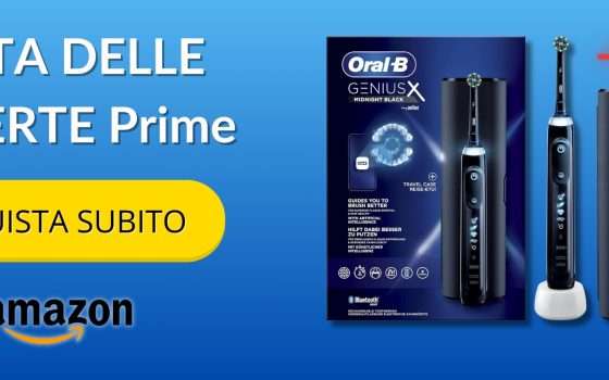 Oral-B Genius X e dici addio al dentista, oggi costa il 60% in meno