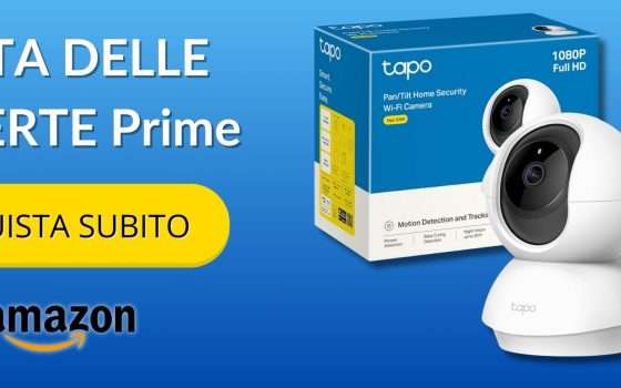 Tapo C200 Telecamera WiFi FHD, sconto del 50% per la tua sicurezza