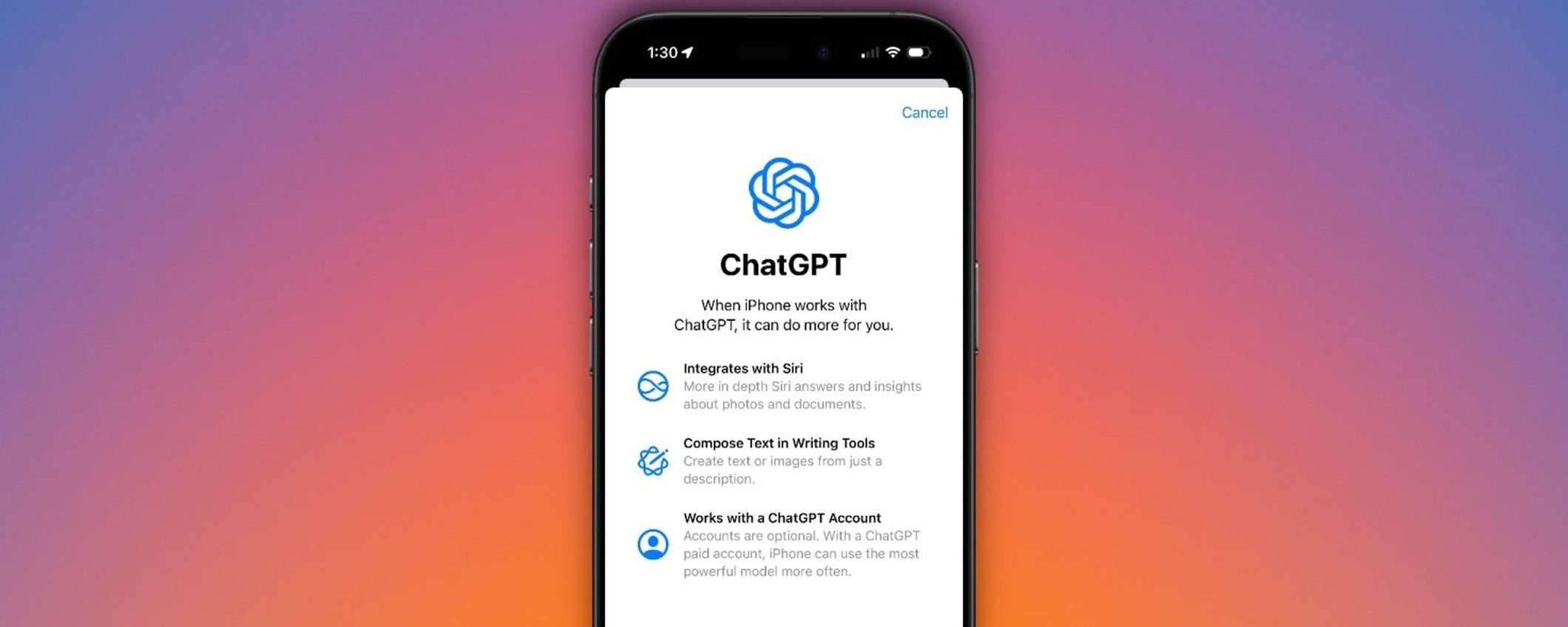 ChatGPT in iOS 18.2 beta rispetta la privacy?