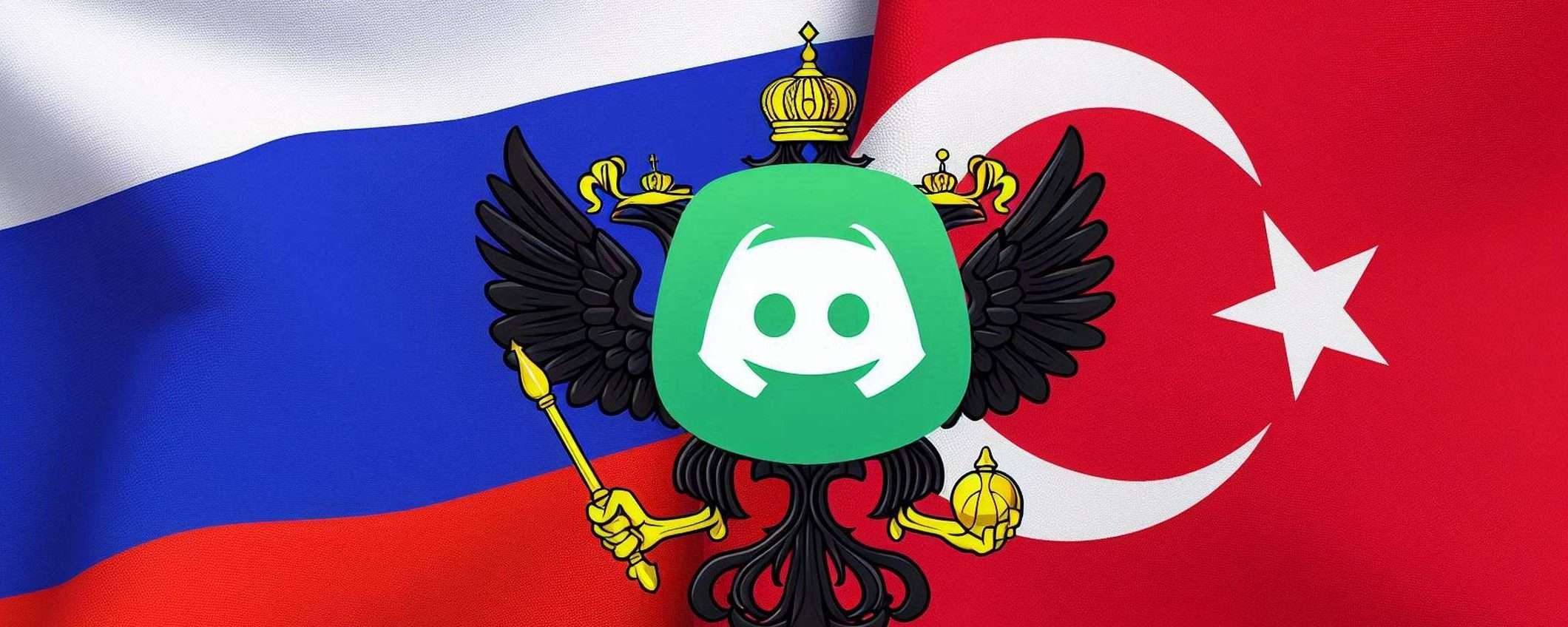 Discord: accesso bloccato in Russia e Turchia