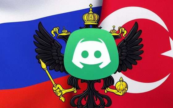 Discord: accesso bloccato in Russia e Turchia