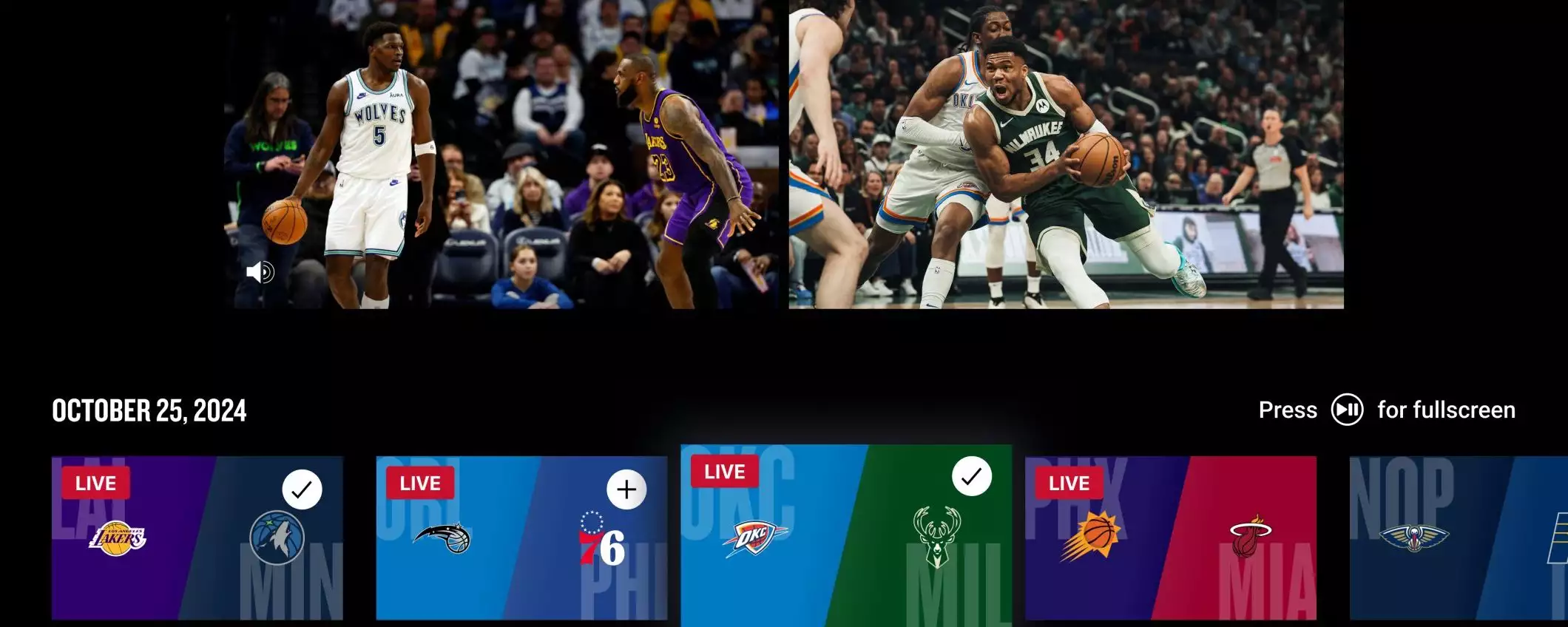 NBA app: nuove funzionalità per la stagione 2024/25