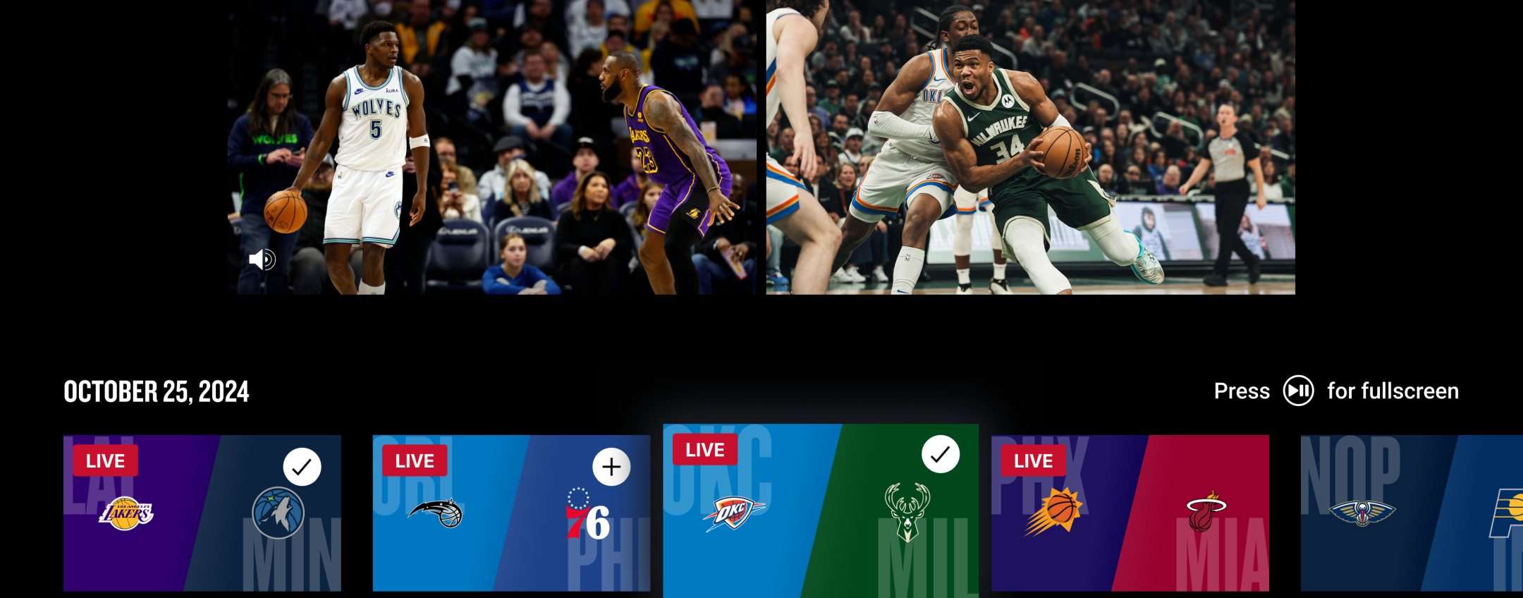 NBA app: nuove funzionalità per la stagione 2024/25