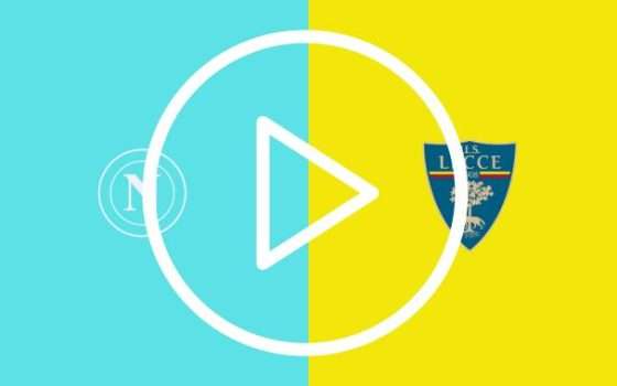 Napoli Lecce diretta streaming