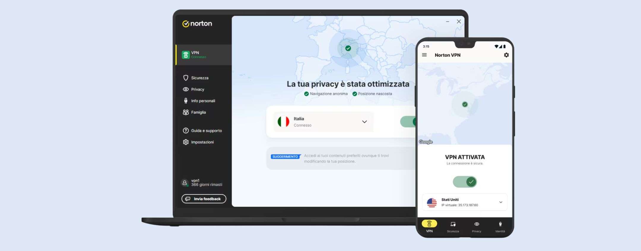 Norton VPN: privacy, sicurezza e gestione password in un solo pacchetto