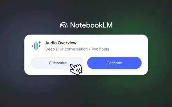 NotebookLM di Google: documenti in podcast personalizzati