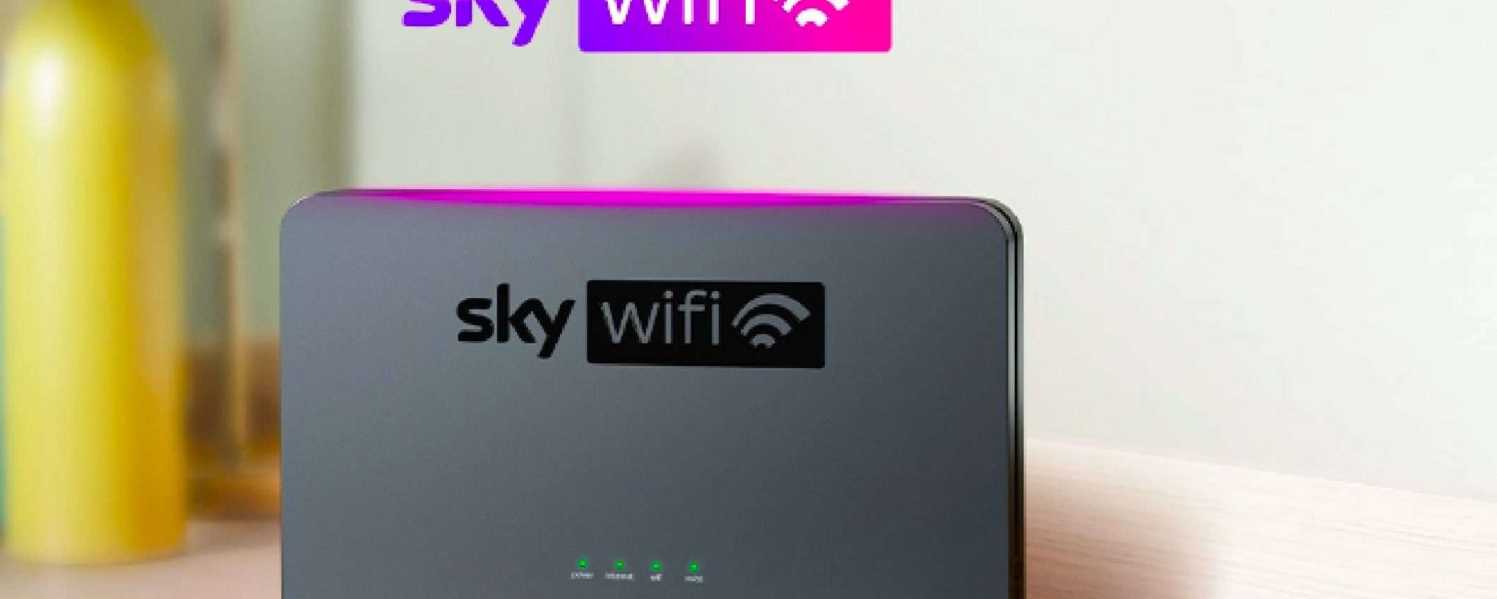 Sky Wifi: la fibra ultraveloce per la connessione di casa in offerta a 25,90€ al mese