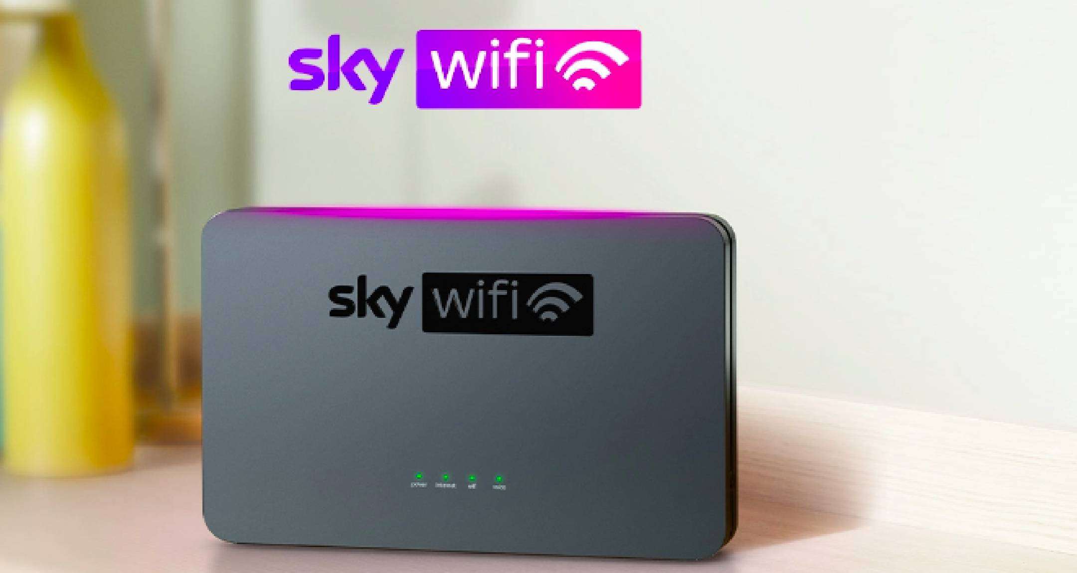 Sky Wifi: la fibra ultraveloce per la connessione di casa in offerta a 25,90€ al mese