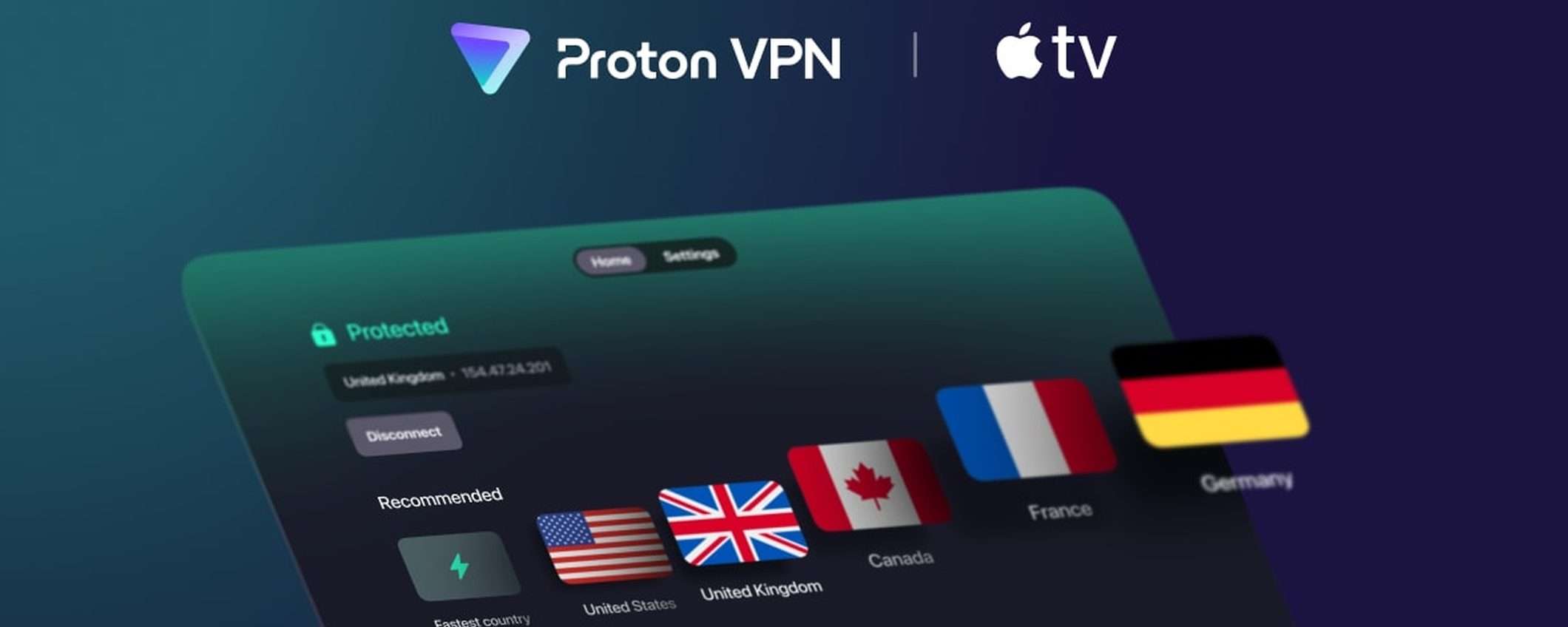 Proton VPN per Apple TV: streaming senza restrizioni