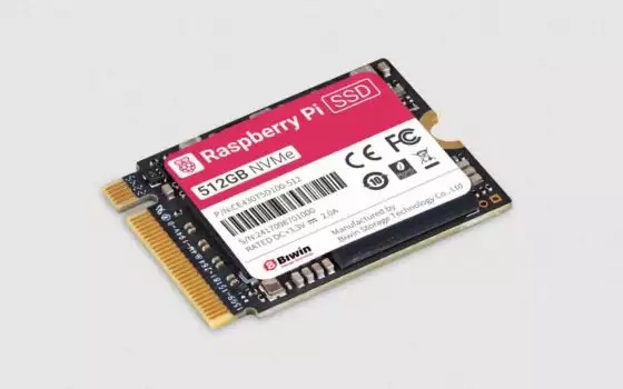 Raspberry Pi lancia la sua prima linea di SSD