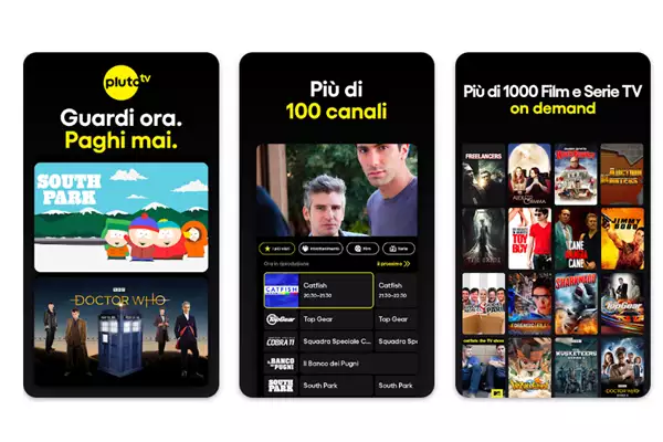 Pluto Tv: serie tv e film gratis