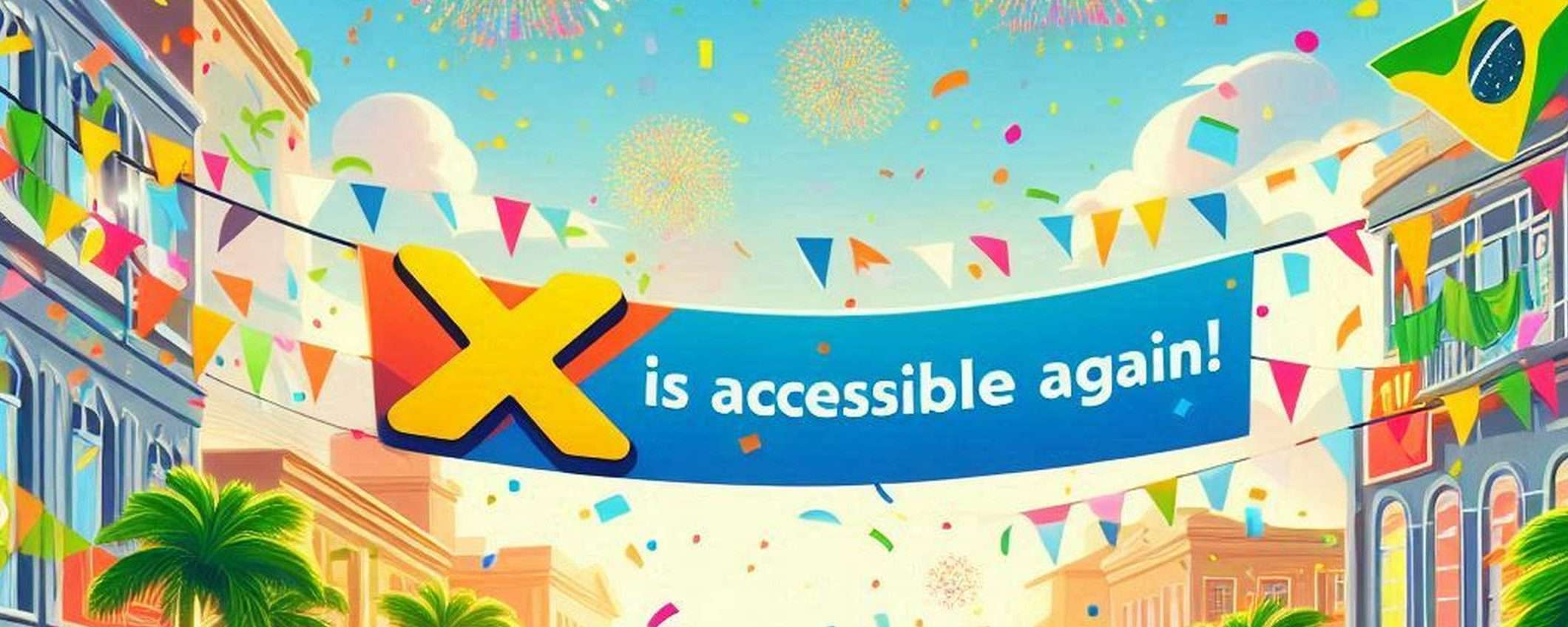 X di nuovo accessibile in Brasile