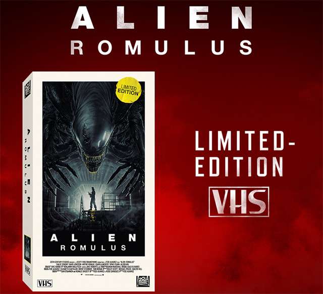 L'edizione limitata di Alien: Romulus in VHS