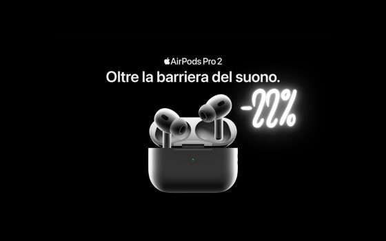 Apple AirPods Pro 2: audio e prezzo top con la Festa delle Offerte prime