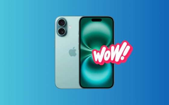 Apple iPhone 16 nella fantastica colorazione Teal a soli 914€