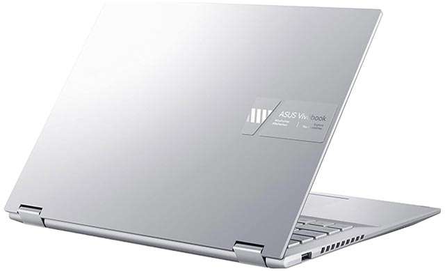 Il design del laptop ASUS Vivobook Flip S14