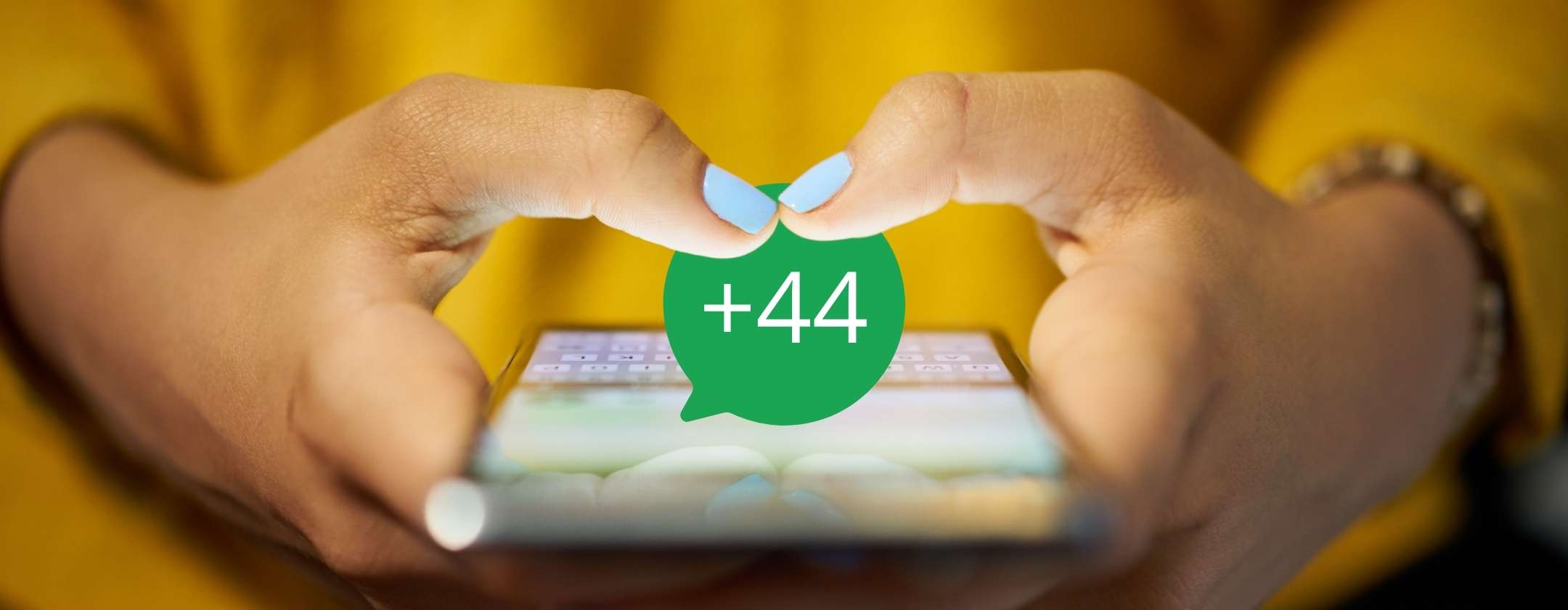 Attenzione ai messaggi con prefisso +44 del Regno Unito